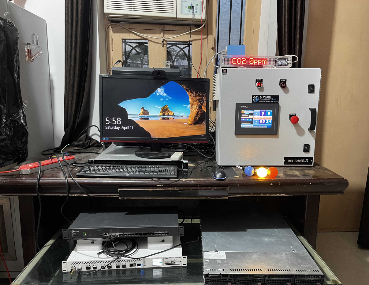 Initial phase hardware and sensor testing — early validation of mushroom farm automation controller